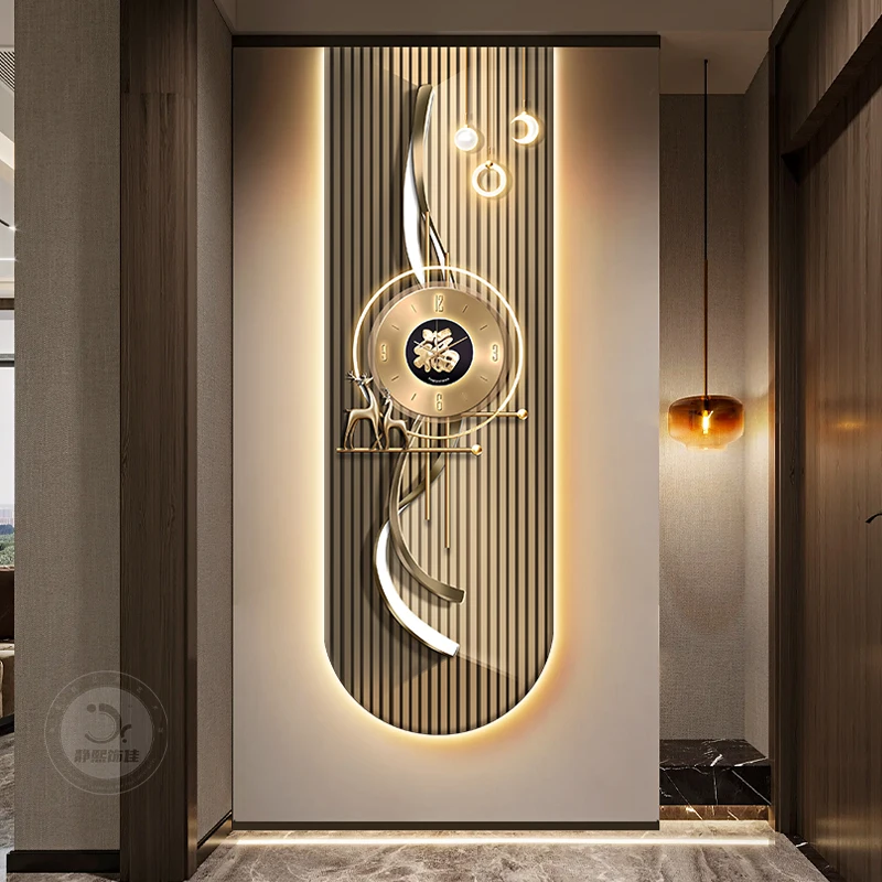 Luxury Lifestyle Aesthetics - Horloge Murale Esthétique Mignonne de Luxe