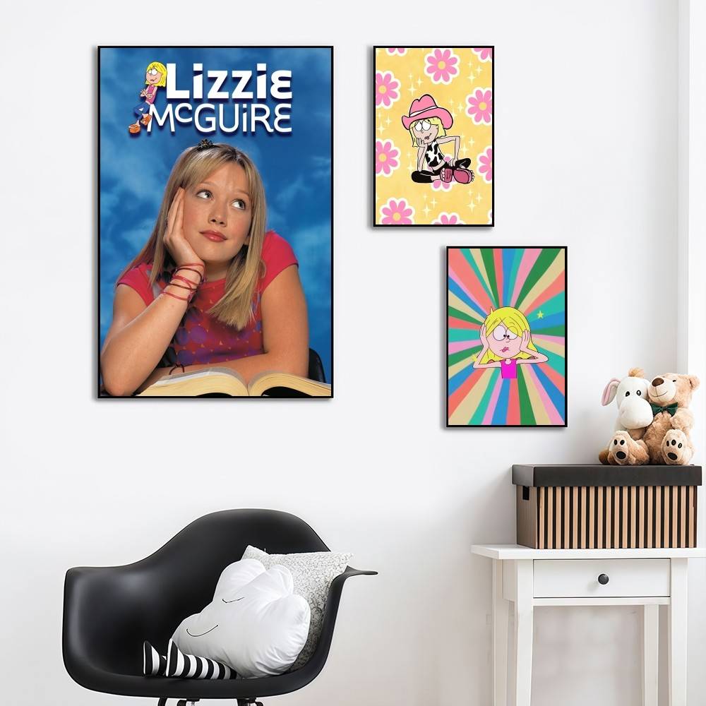 Luxury Lifestyle Wallpaper - Affiche autocollante TV L-Lizzie McGuire, mode