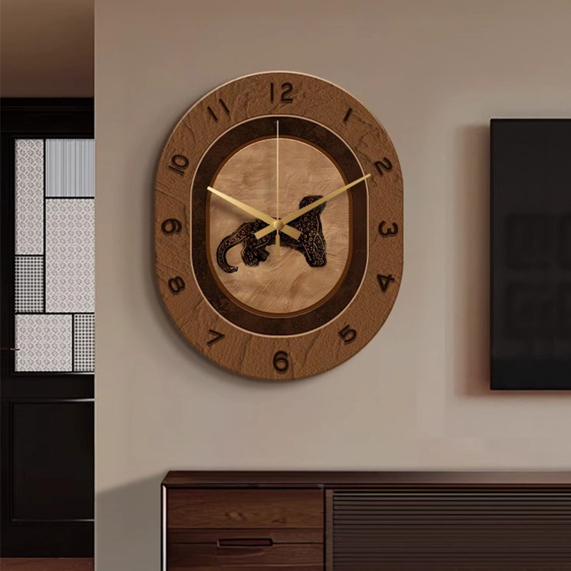 Luxury Lifestyle Aesthetics - Horloge murale silencieuse de qualité supérieure,