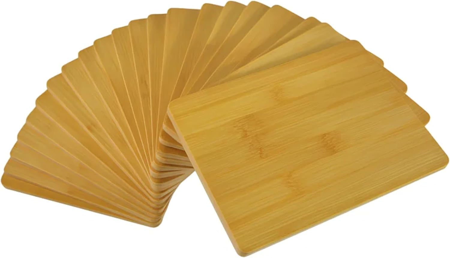 Wooden Serving Tray - Lot de 24 planches à découper