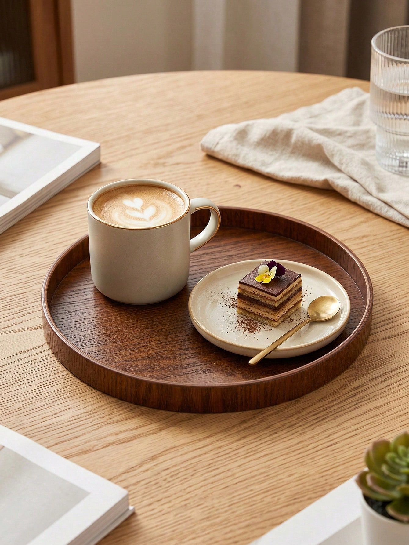 1 pièce/3 pièces Plateau de se - Wooden Serving Tray avis et prix