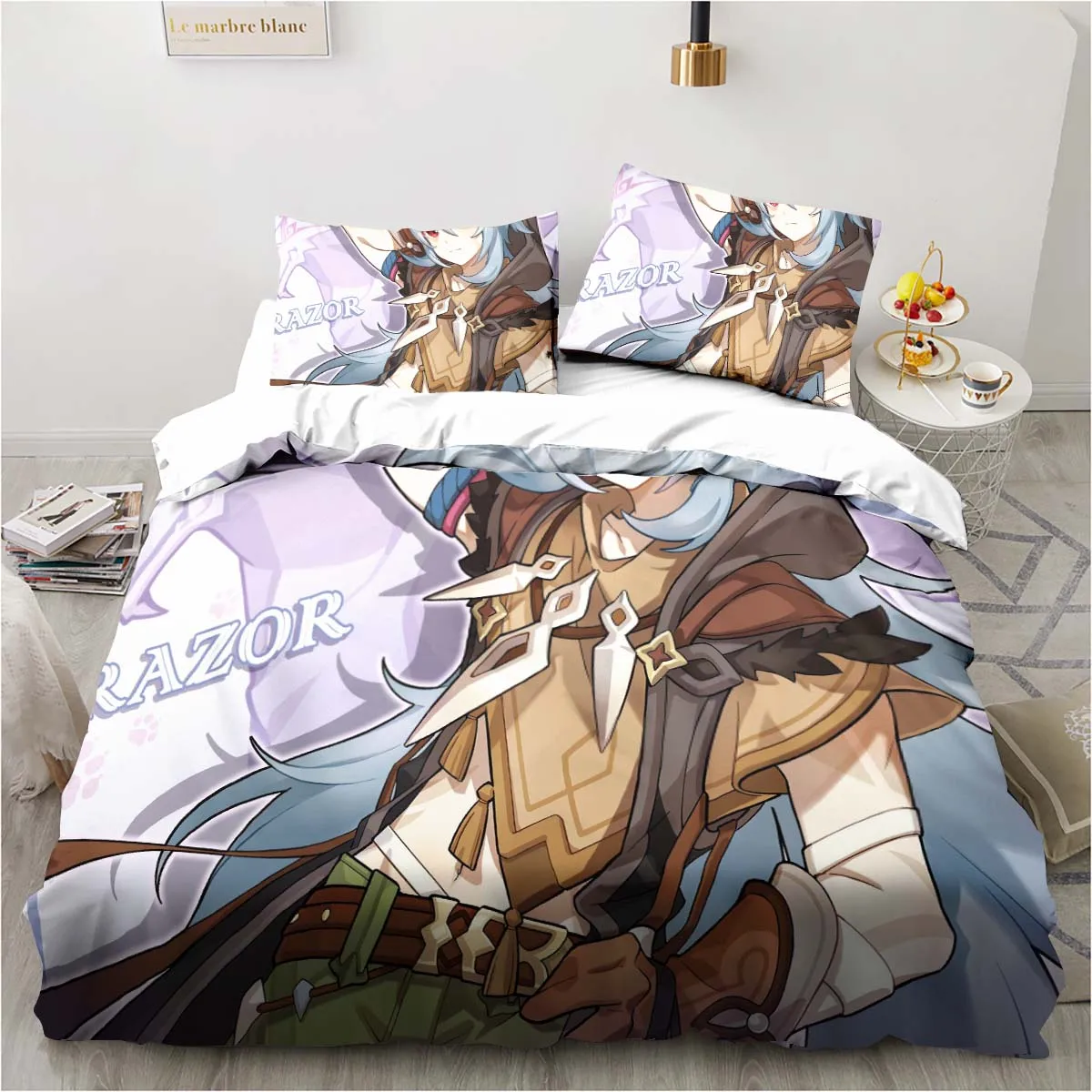 Parure de lit de jeu de dessin - Linen Duvet Cover avis et prix