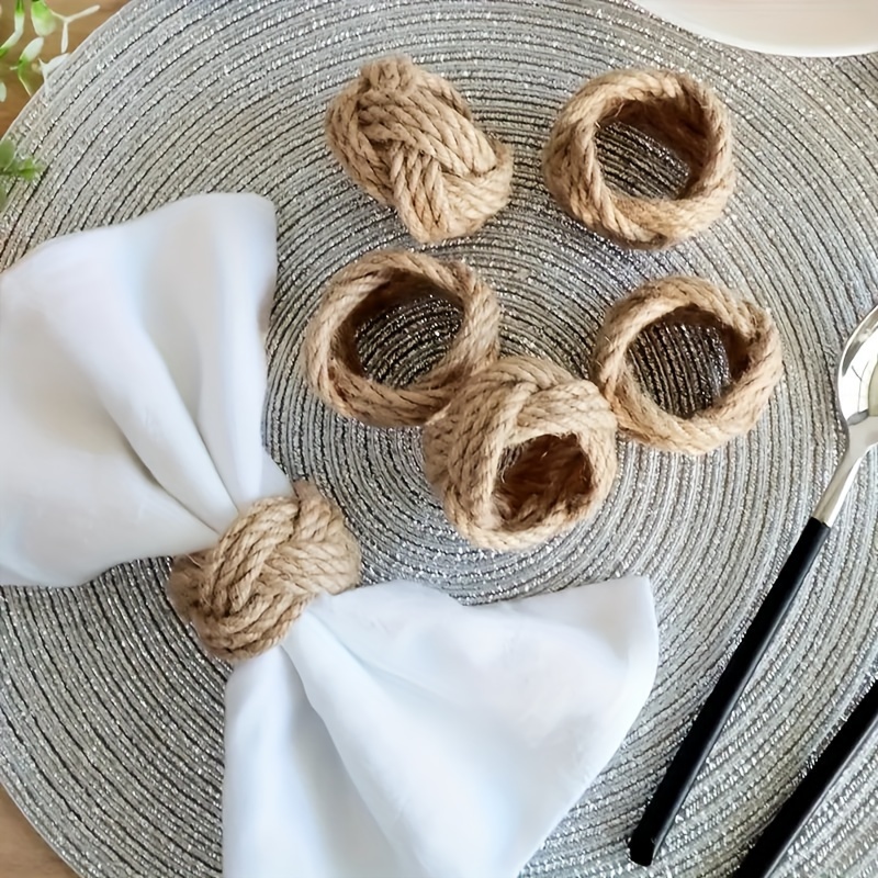 Ensemble d'anneaux de serviett - Linen Napkin Set avis et prix