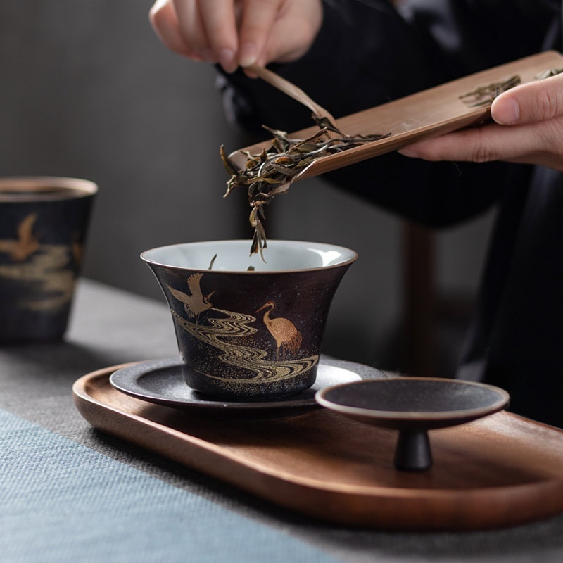 Grue en céramique Gaiwan, serv - Handmade Ceramic Mug avis et prix