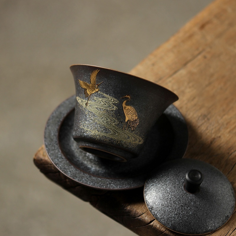 Grue en céramique Gaiwan, serv - Handmade Ceramic Mug avis et prix