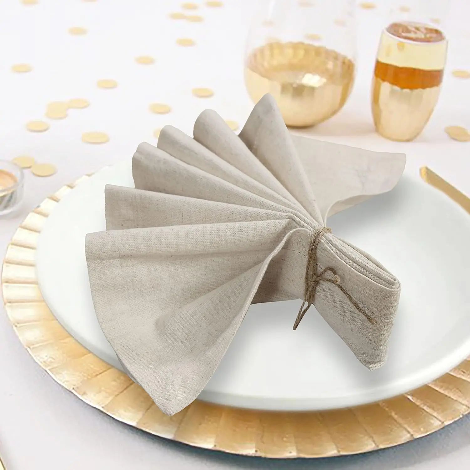 Serviette de table 100% lin, 6 - Linen Napkin Set avis et prix