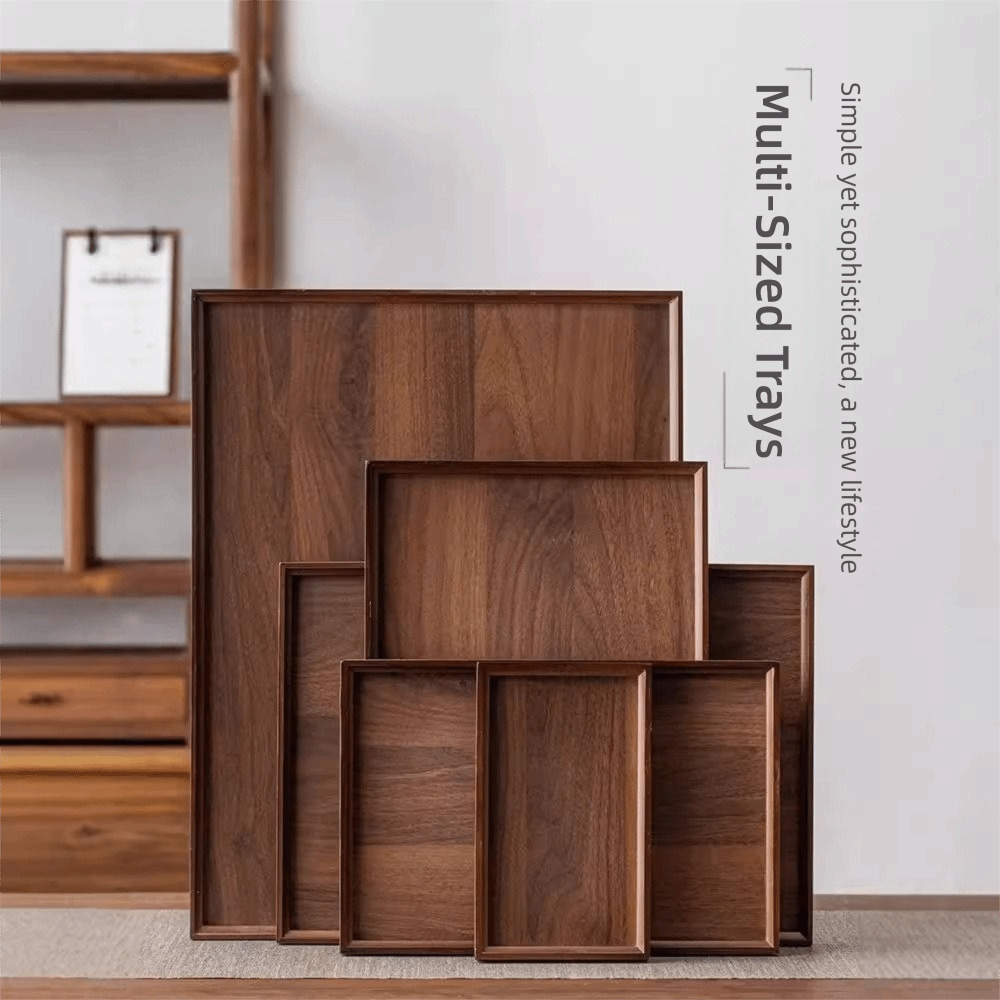 Plateau décoratif en bambou na - Wooden Serving Tray avis et prix