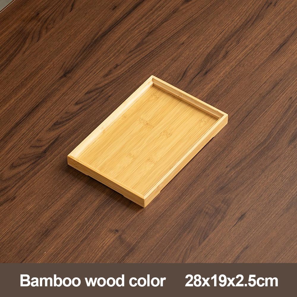 Plateau décoratif en bambou na - Wooden Serving Tray avis et prix