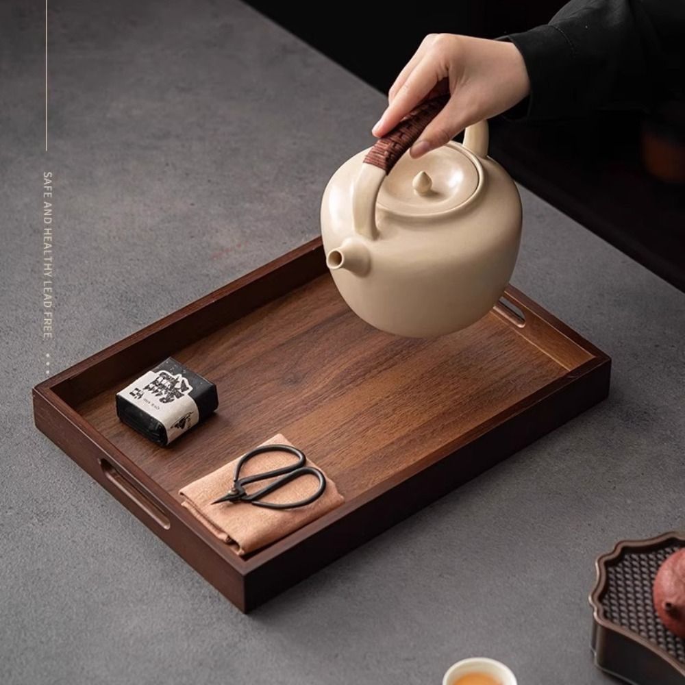 Plateau décoratif rectangulair - Wooden Serving Tray avis et prix
