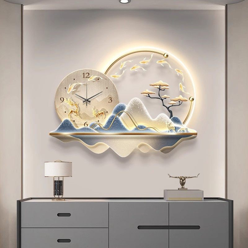 Horloge murale LED artistique, - Luxury Lifestyle Aesthetics avis et prix