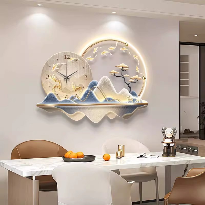 Horloge murale LED artistique, - Luxury Lifestyle Aesthetics avis et prix