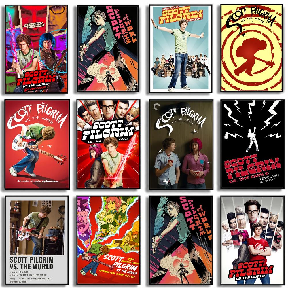 Affiche du film Scott Pilgrim  - Luxury Lifestyle Wallpaper avis et prix