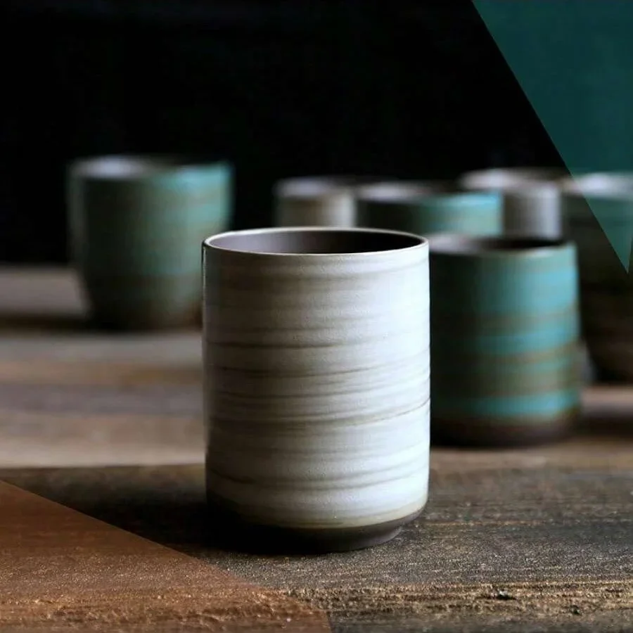 Tasse en grès craquelée peinte - Handmade Ceramic Mug avis et prix