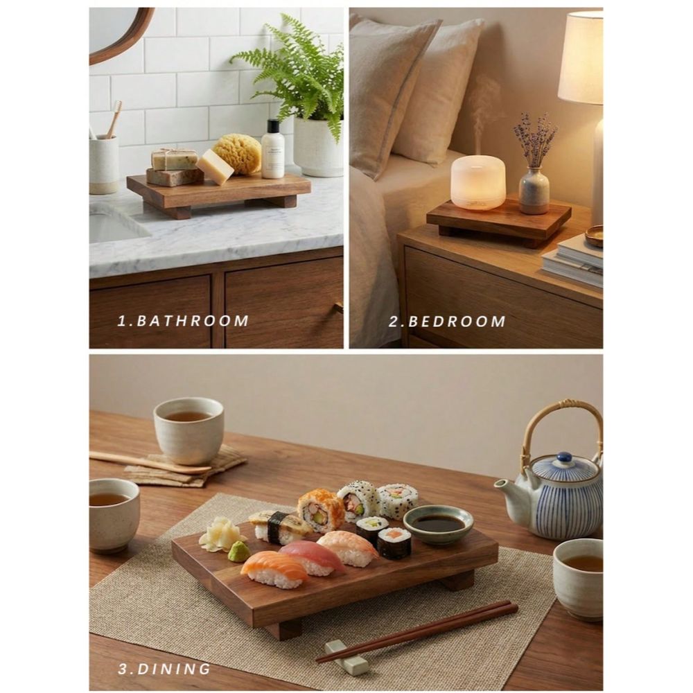 Ensemble de pièces : Plateau d - Wooden Serving Tray avis et prix