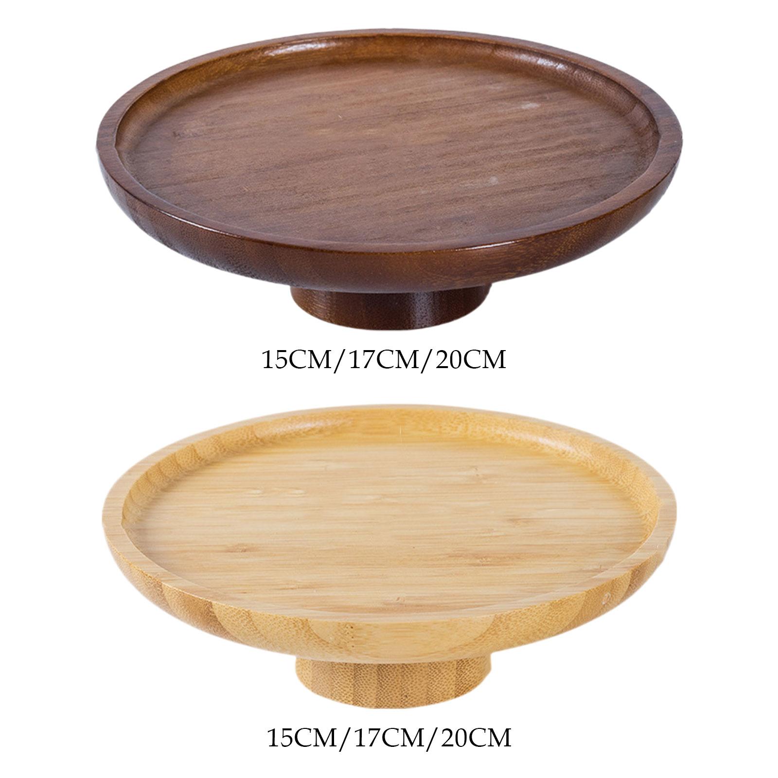 Support à gâteaux en bois, pla - Wooden Serving Tray avis et prix