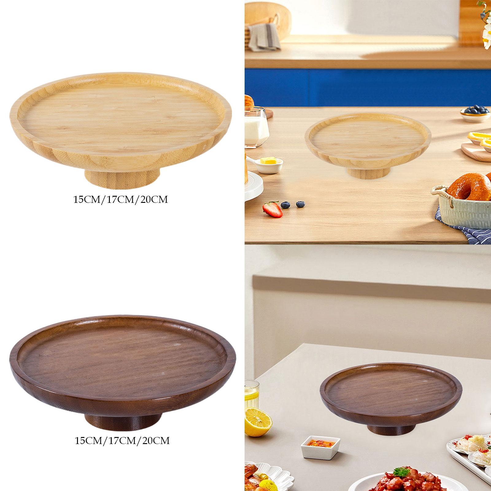 Support à gâteaux en bois, pla - Wooden Serving Tray avis et prix