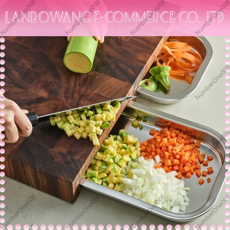 Planche à découper en noyer av - Wooden Serving Tray avis et prix