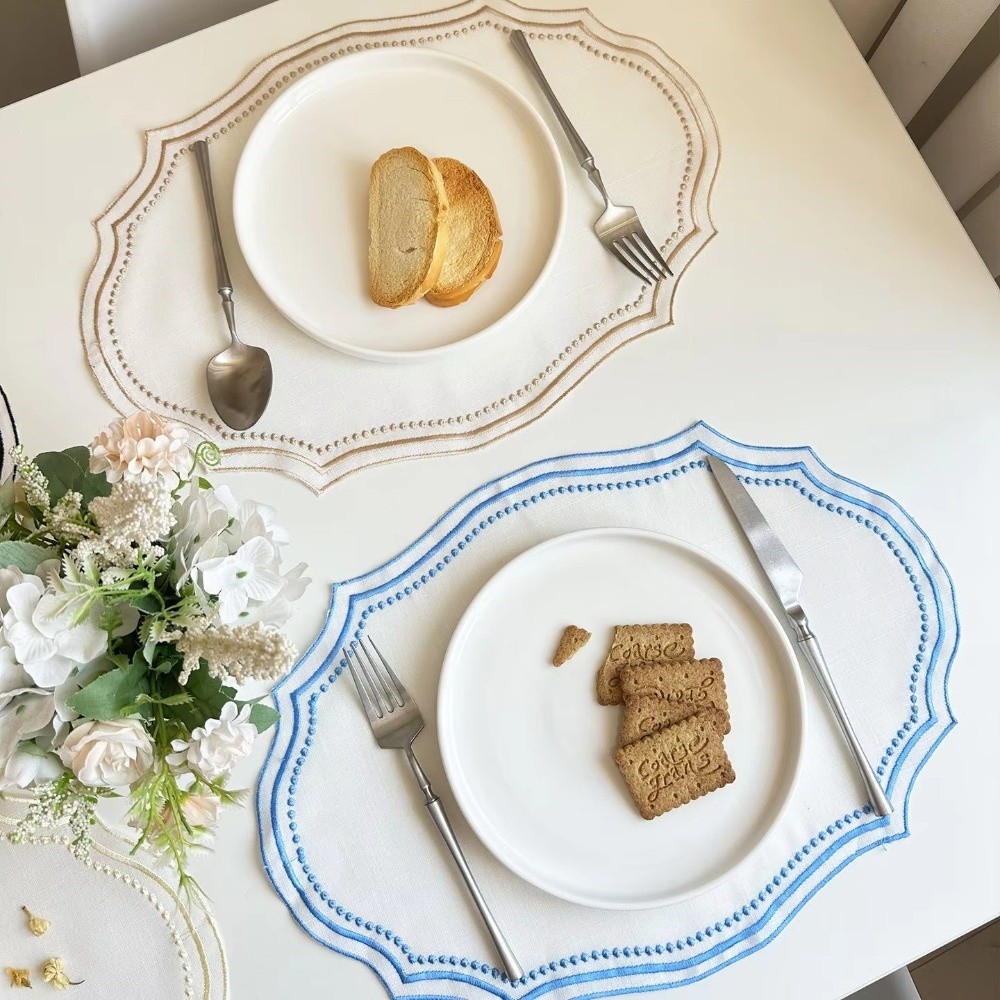 Nouvelles serviettes de table  - Linen Napkin Set avis et prix