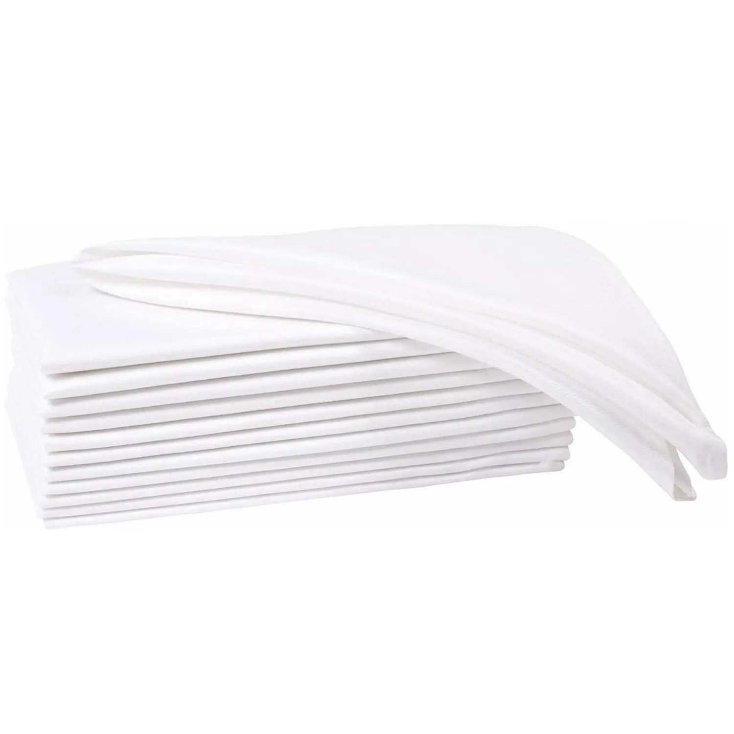 Serviette de table blanche 100 - Linen Napkin Set avis et prix
